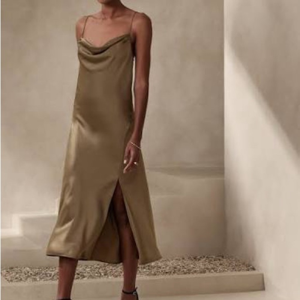 Banana Republic Satin Slip Dress